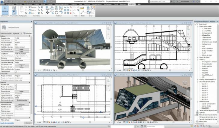 Usos del Programa Revit en Arquitectura