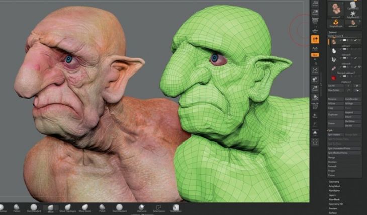 Zbrush para Gráficos y Animaciones 3D