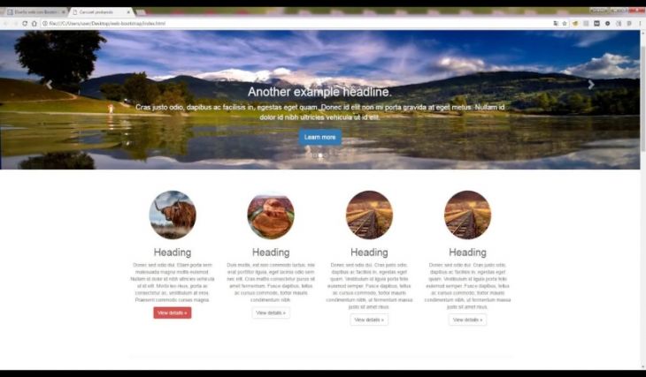 Páginas Web con Bootstrap 4 Páginas Web con Bootstrap 4