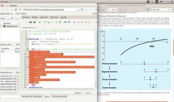 Métodos Numéricos para Matemáticas con Programa Octave Métodos Numéricos para Matemáticas con Programa Octave
